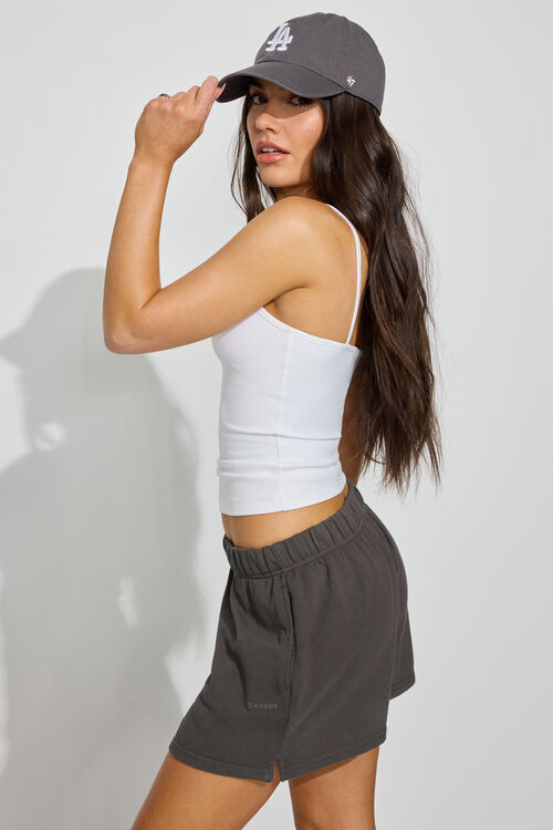 Garage Short SoftTerry Années 80 à Taille Haute