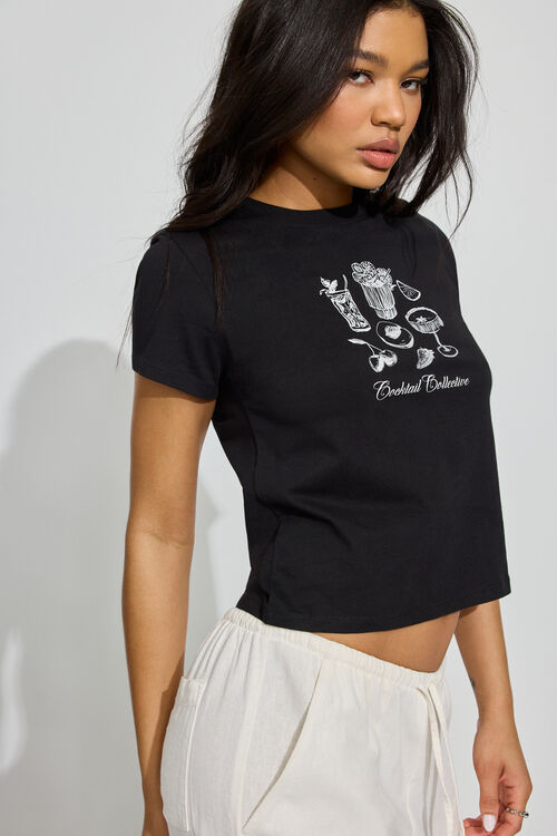 Garage T-shirt à Col Rond Années 90