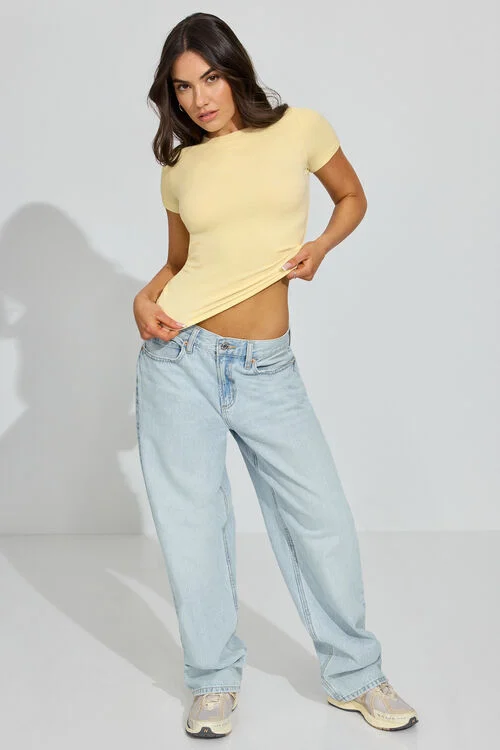 Garage T-shirt Côtelé Rylee