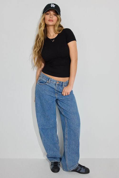 Garage T-shirt Côtelé Rylee