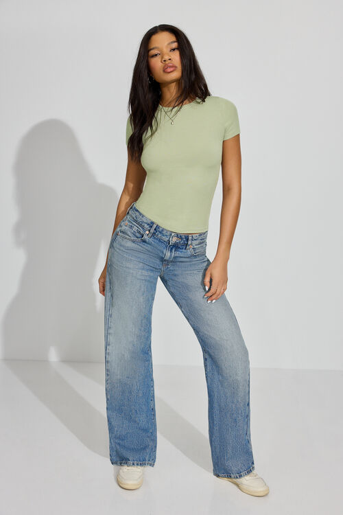 Garage T-shirt Côtelé Rylee