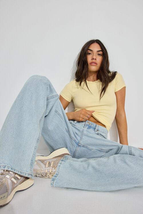 Garage T-shirt Côtelé Rylee