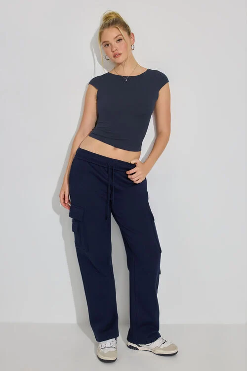 Garage T-shirt Ouvert à L’arrière Talia