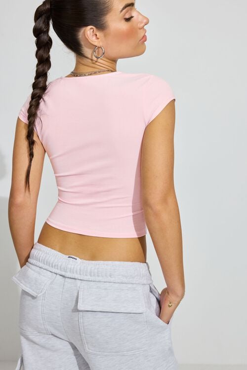 Garage T-shirt Portia à Col Carré