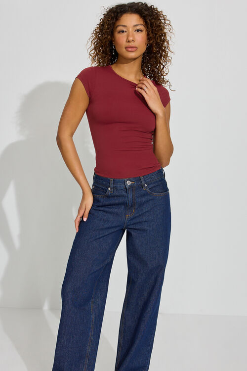 Garage T-shirt Sleek à Col Rond