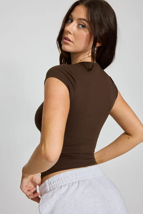 Garage T-shirt Sleek à Col Rond