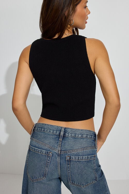 Garage Veste Sans Manches à Devant à Nouer