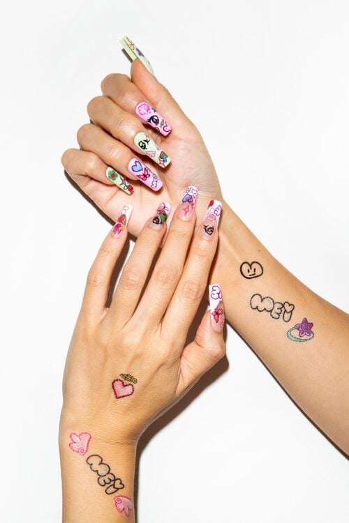 Garage INKED BY DANI - Nails By Mei : Ensemble De Décalques Pour Les Ongles