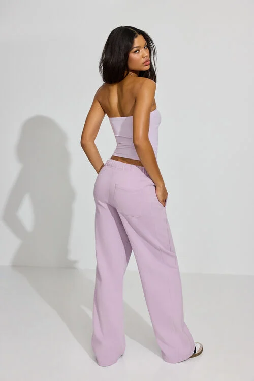 Garage Pantalon De Jogging à Jambe Droite En Tissu UltraFleece