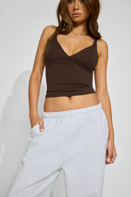 Garage Pantalon De Jogging Décontracté à Jambe Droite En Tissu UltraFleece