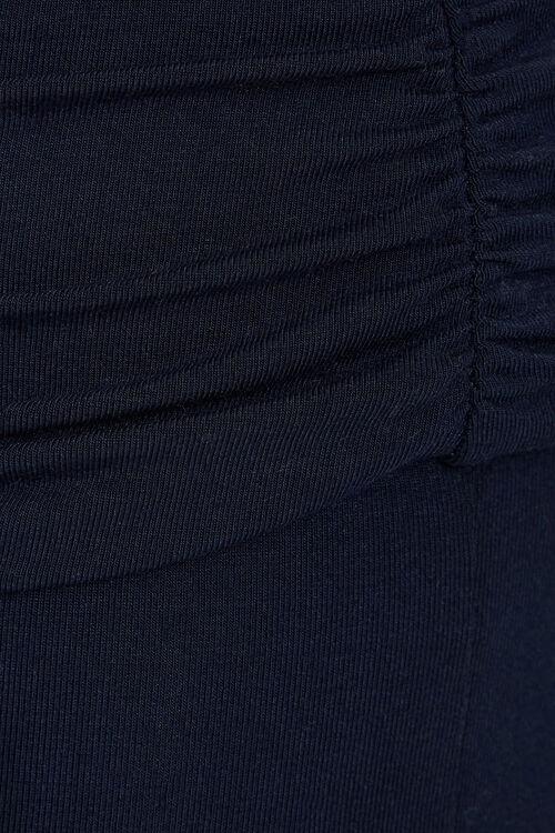 Garage Pantalon évasé En Tricot à Bande De Taille Repliée