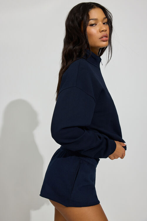 Garage Sweatshirt à Demi-fermeture éclair SoftTerry