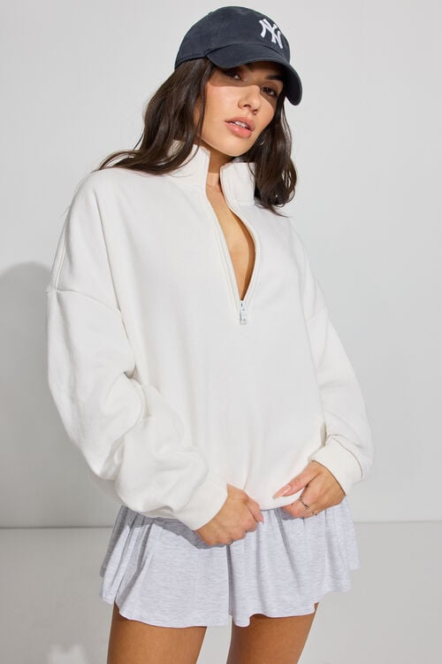 garage Sweatshirt à demi-fermeture éclair UltraFleece