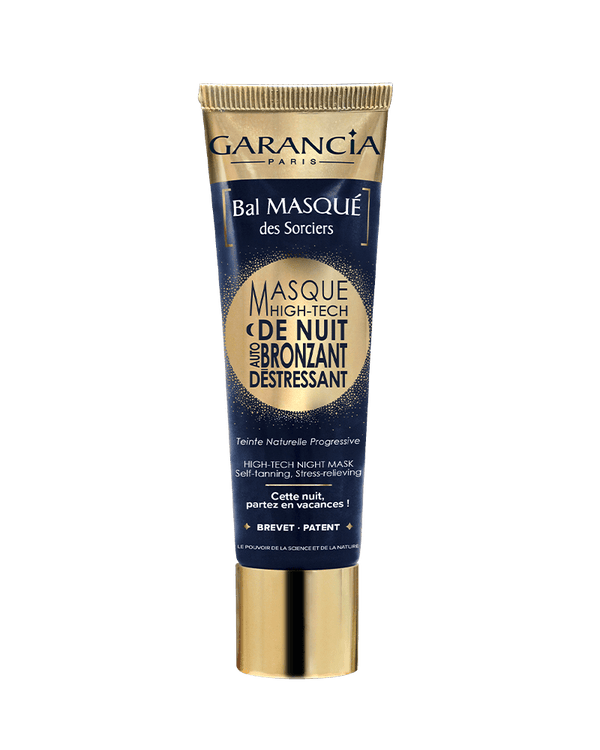 Garancia [ Bal MASQUÉ Des Sorciers ] AUTOBRONZANT DÉSTRESSANT - Masque De Nuit High-Tech Autobronzant Déstressant