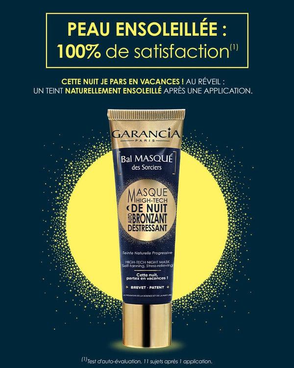 garancia [ Bal MASQUÉ des Sorciers ] AUTOBRONZANT DÉSTRESSANT - Masque de nuit High-Tech Autobronzant Déstressant