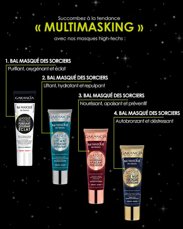 Garancia [ Bal MASQUÉ Des Sorciers ] NOURRISSANT APAISANT PRÉVENTIF - Masque High-Tech Nourrissant Apaisant Préventif