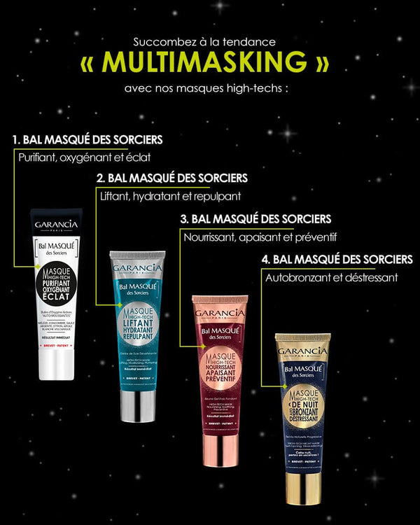Garancia [ Bal MASQUÉ Des Sorciers ] PURIFIANT OXYGÈNANT ÉCLAT - Masque High-Tech Purifiant Oxygènant Éclat
