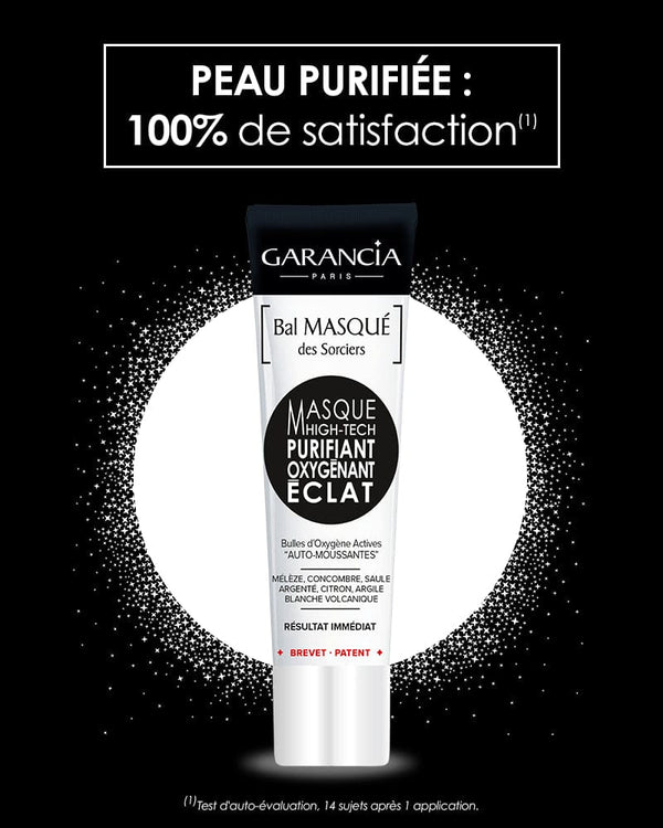 garancia [ Bal MASQUÉ des Sorciers ] PURIFIANT OXYGÈNANT ÉCLAT - Masque High-Tech Purifiant Oxygènant Éclat