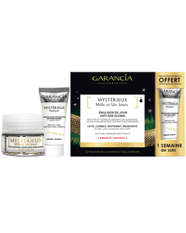 garancia Coffret [ MYSTÉRIEUX Mille et Un Jours ] ÉMULSION - Rituel magique anti-âge pour une peau plus lisse et raffermie