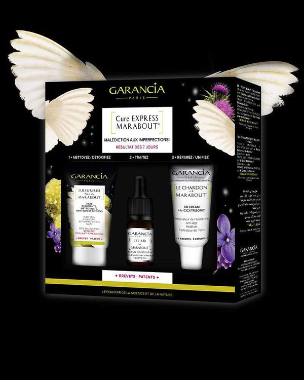 Garancia [ Cure EXPRESS MARABOUT' ] - Rituel Beauté En 3 Temps Pour Les Peaux à Imperfections