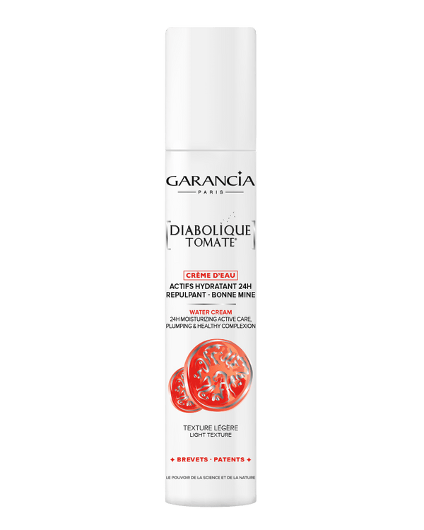 Garancia [ DIABOLIQUE TOMATE ] CRÈME D'EAU - Soin 3 En 1 Aux Actifs Autohydratant 24H Repulpant Effet Bonne Mine Immédiat