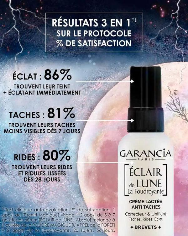 garancia [ ÉCLAIR DE LUNE La Foudroyante ] - Crème lactée anti-taches action 3 en 1