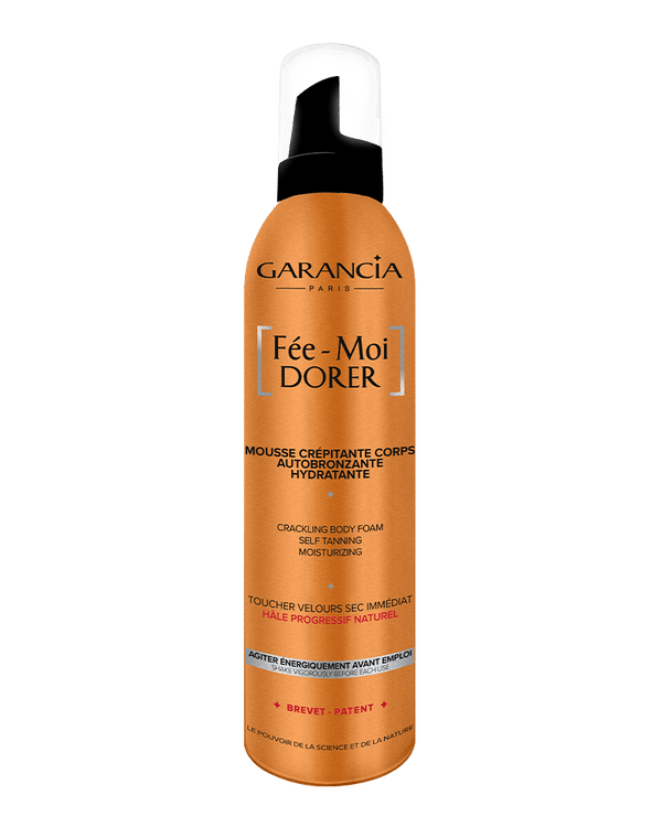 Garancia [ Fée-Moi DORER ] - Mousse Crépitante Corps Auto-Bronzante Hydratante