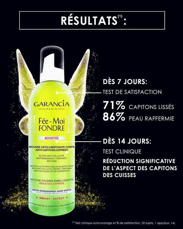 garancia [ Fée-Moi FONDRE ] BOOSTÉE - Mousse cryo-crépitante corps anti-capiton express
