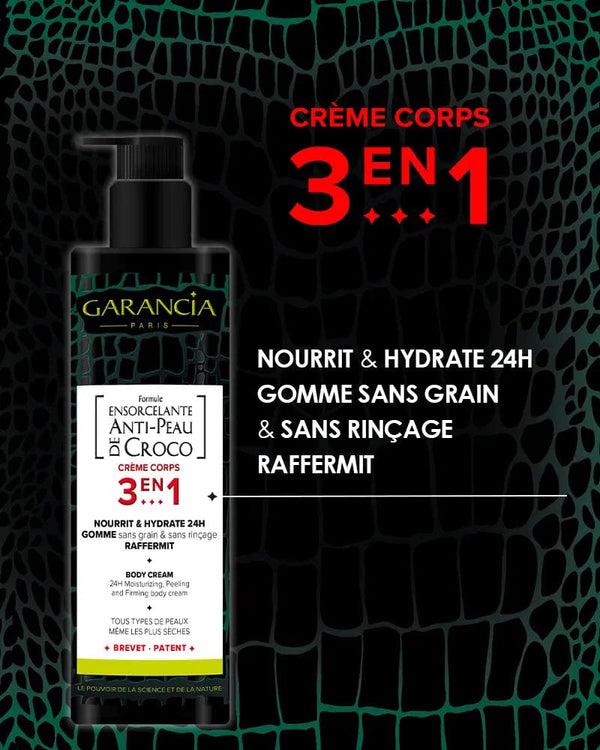 garancia [ Formule ENSORCELANTE ANTI-PEAU DE CROCO ] - Crème corps 3 en 1