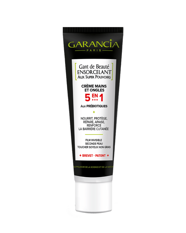Garancia [ Gant De Beauté ENSORCELANT AUX SUPER POUVOIRS ] - Crème Mains Et Ongles 5 En 1 Aux Prébiotiques