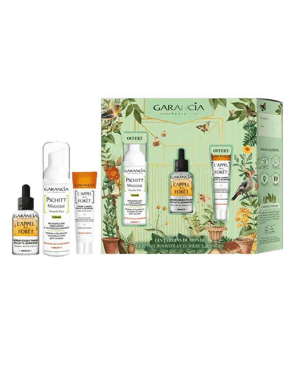 Garancia LES JARDINS DU MONDE - Le Rituel Booster De Lumière & Jeunesse - Le Rituel Idéal Pour Un Teint éclatant De Jeunesse