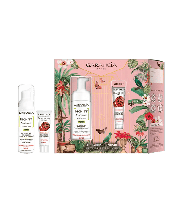 Garancia LES JARDINS DU MONDE - Le Rituel Effet Peau Neuve - Le Rituel Unique Pour Une Peau éclatante Et Un Effet Bonne Mine