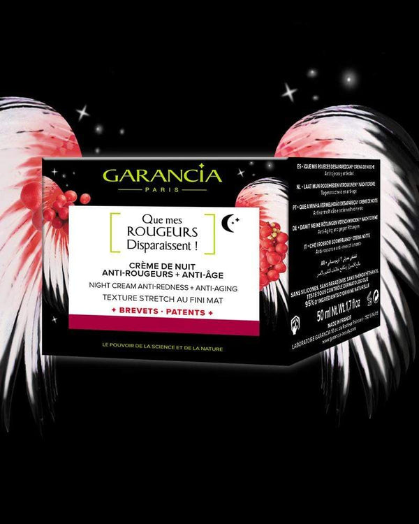 Garancia [ Que Mes ROUGEURS Disparaissent ] CRÈME DE NUIT - Crème De Nuit Concentrée Anti-Rougeurs Anti-Âge