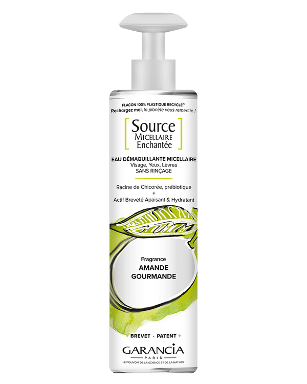 Garancia [ Source MICELLAIRE Enchantée ] Fragrance AMANDE GOURMANDE - Eau Micellaire 4 En 1 - Flacon 400ml