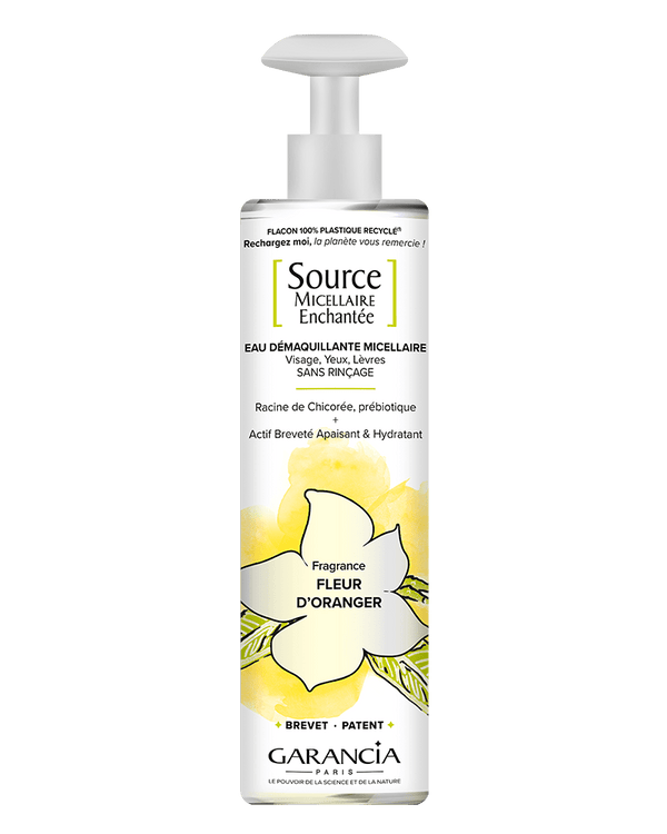 Garancia [ Source MICELLAIRE Enchantée ] Fragrance FLEUR D'ORANGER - Eau Micellaire 4 En 1 - Flacon 400ml
