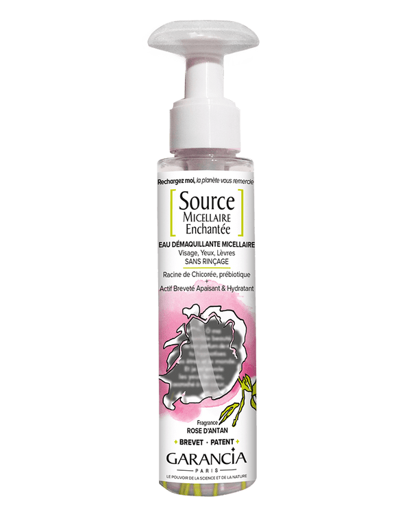 Garancia [ Source MICELLAIRE Enchantée ] Fragrance ROSE D'ANTAN - Eau Micellaire 4 En 1 - Flacon 100ml