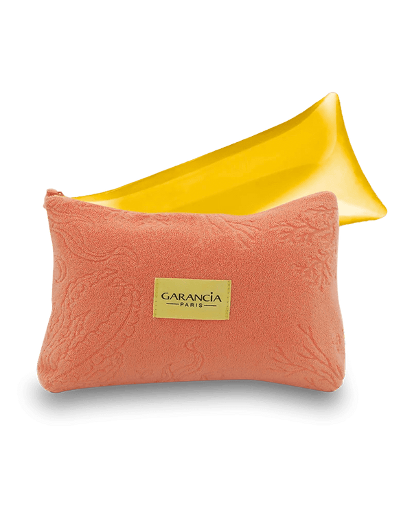 Garancia TROUSSE-COUSSIN DE PLAGE 2 EN 1 - Trousse Toute Douce & Coussin Gonflable