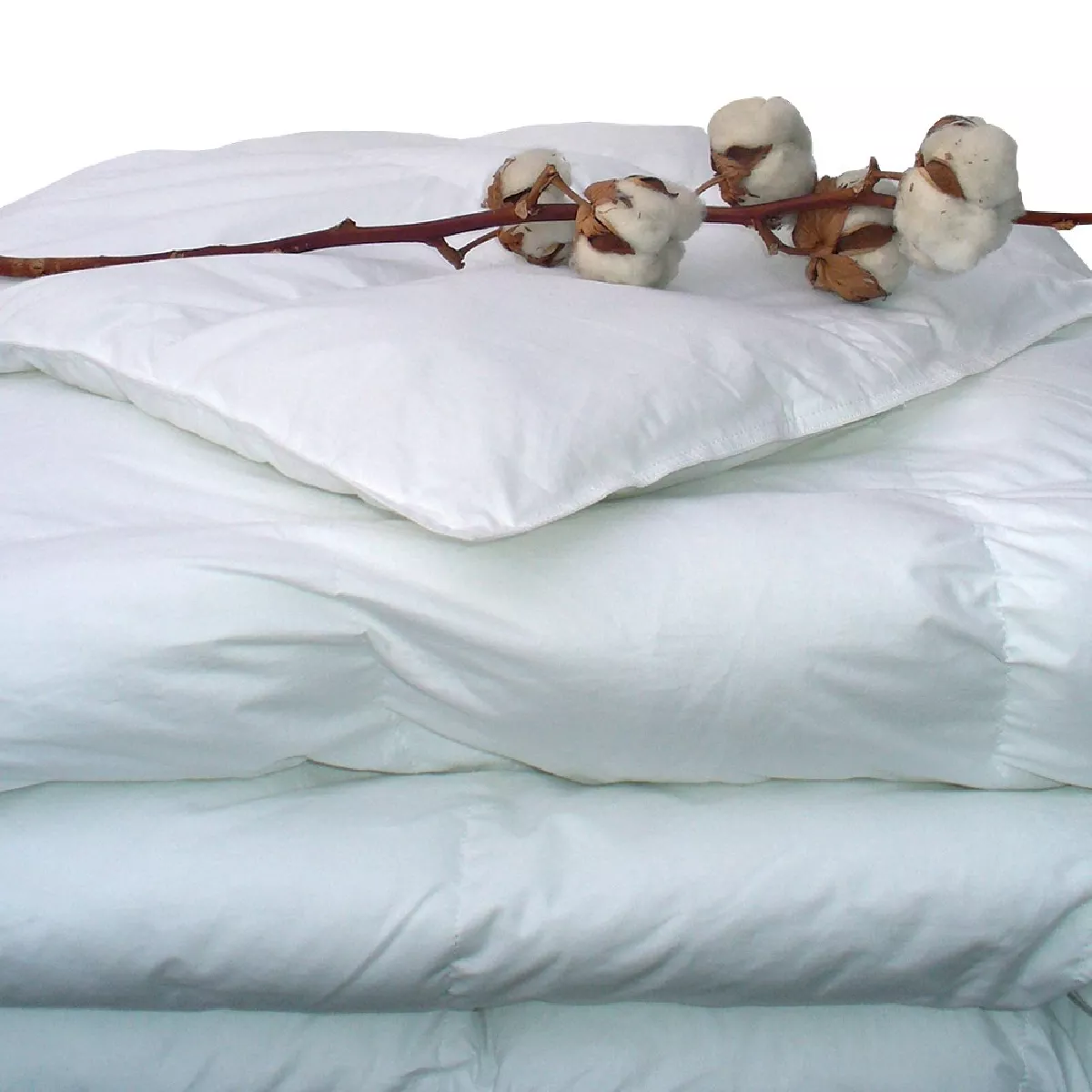 garnier thiebaut Couette fibres synthétiques 150 g/m² coloris blanc legere Bien etre ete legere