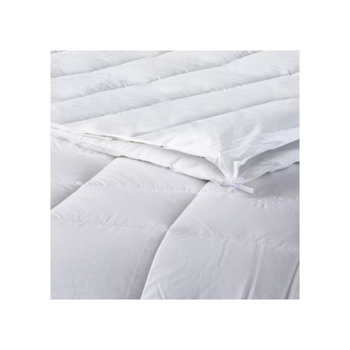 garnier thiebaut Couette fibres synthétiques coloris blanc modulable 4 saisons modulable