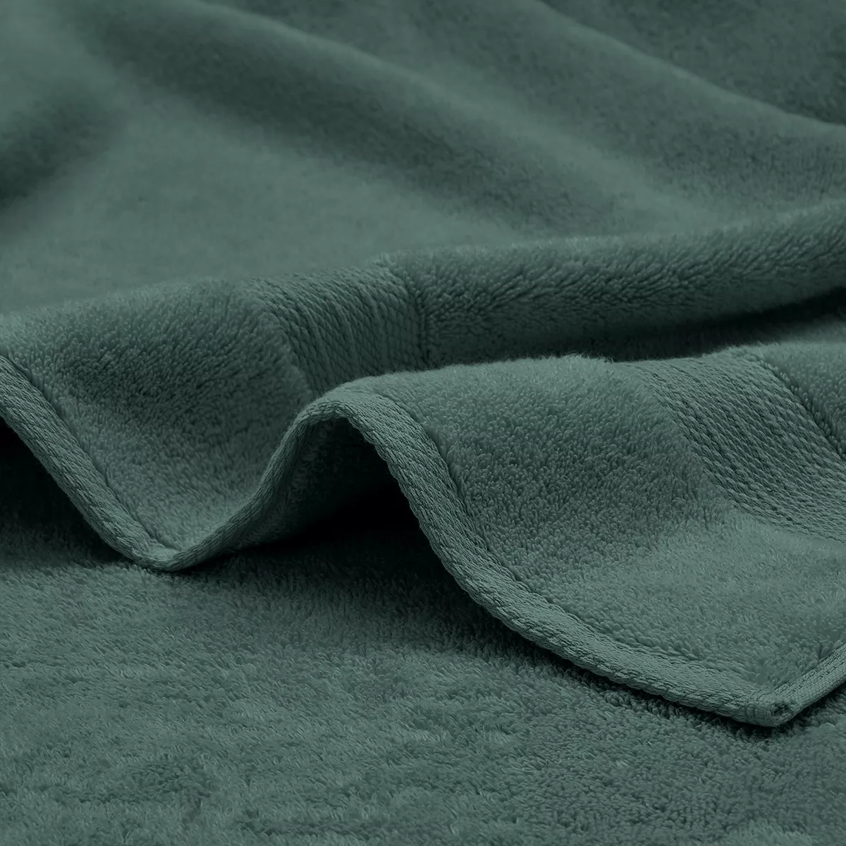 Garnier Thiebaut Drap De Bain Pur Coton 550 G/m² Coloris Anthracite Crepuscule Elea Crepuscule