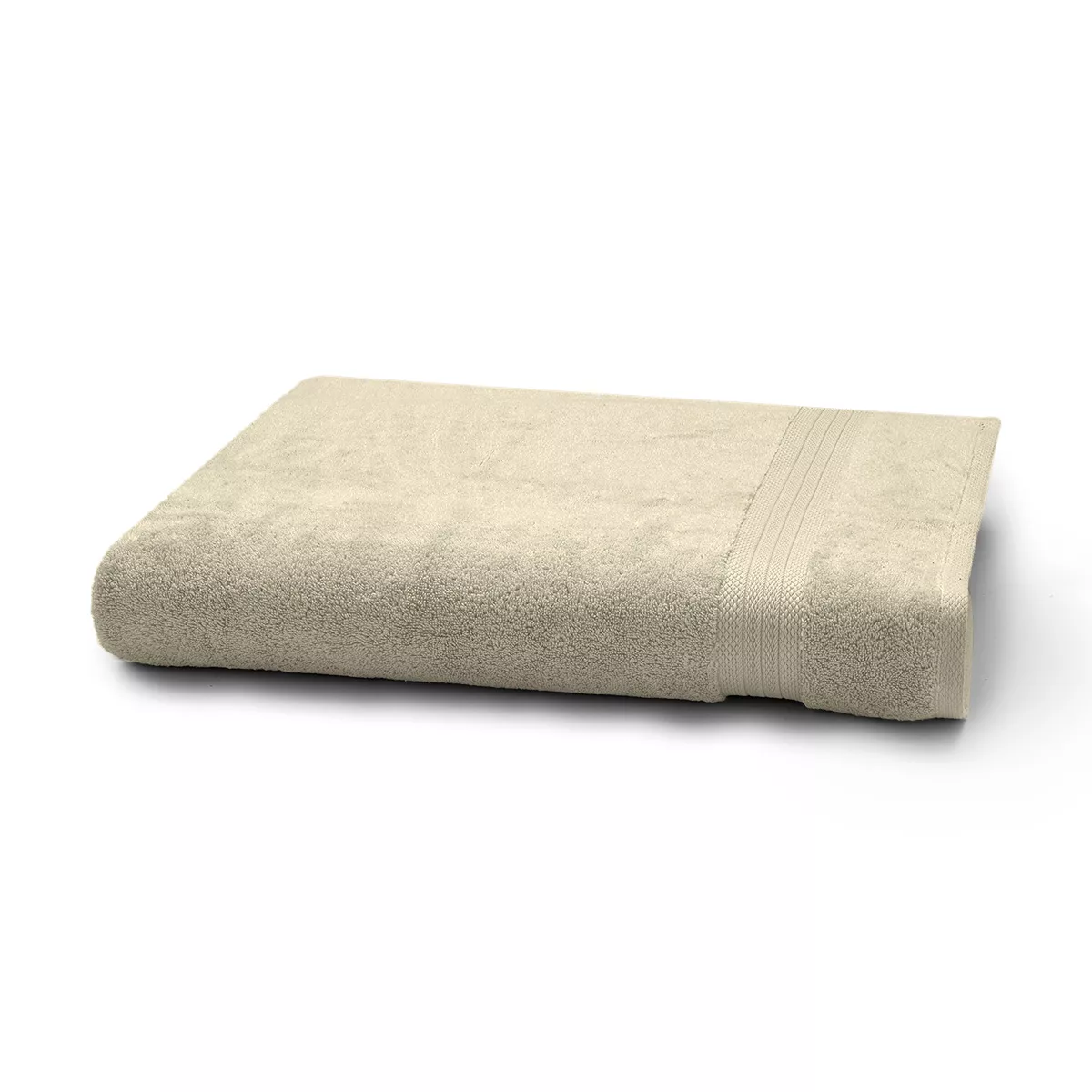 garnier thiebaut Drap de bain pur coton 550 g/m² coloris beige angora Elea angora