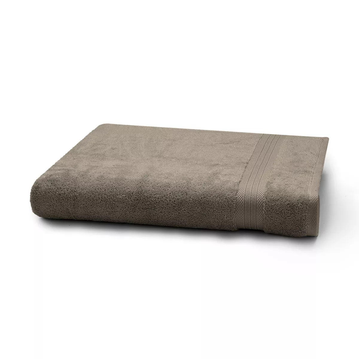 garnier thiebaut Drap de bain pur coton 550 g/m² coloris beige chataignes Elea chataignes