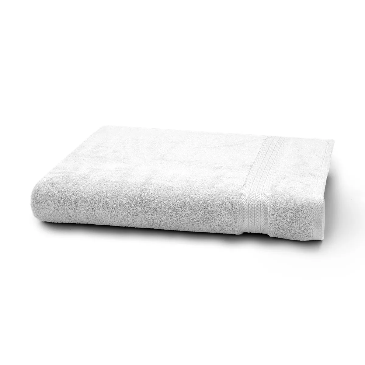 garnier thiebaut Drap de bain pur coton 550 g/m² coloris blanc blanc Elea blanc