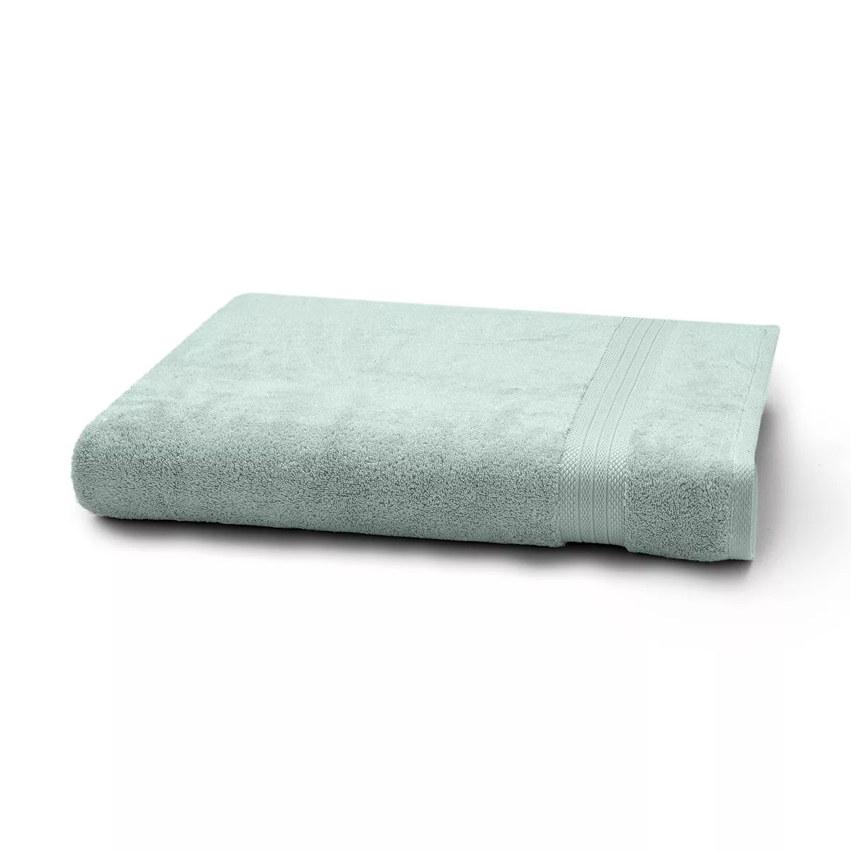 garnier thiebaut Drap de bain pur coton 550 g/m² coloris bleu glacier Elea glacier