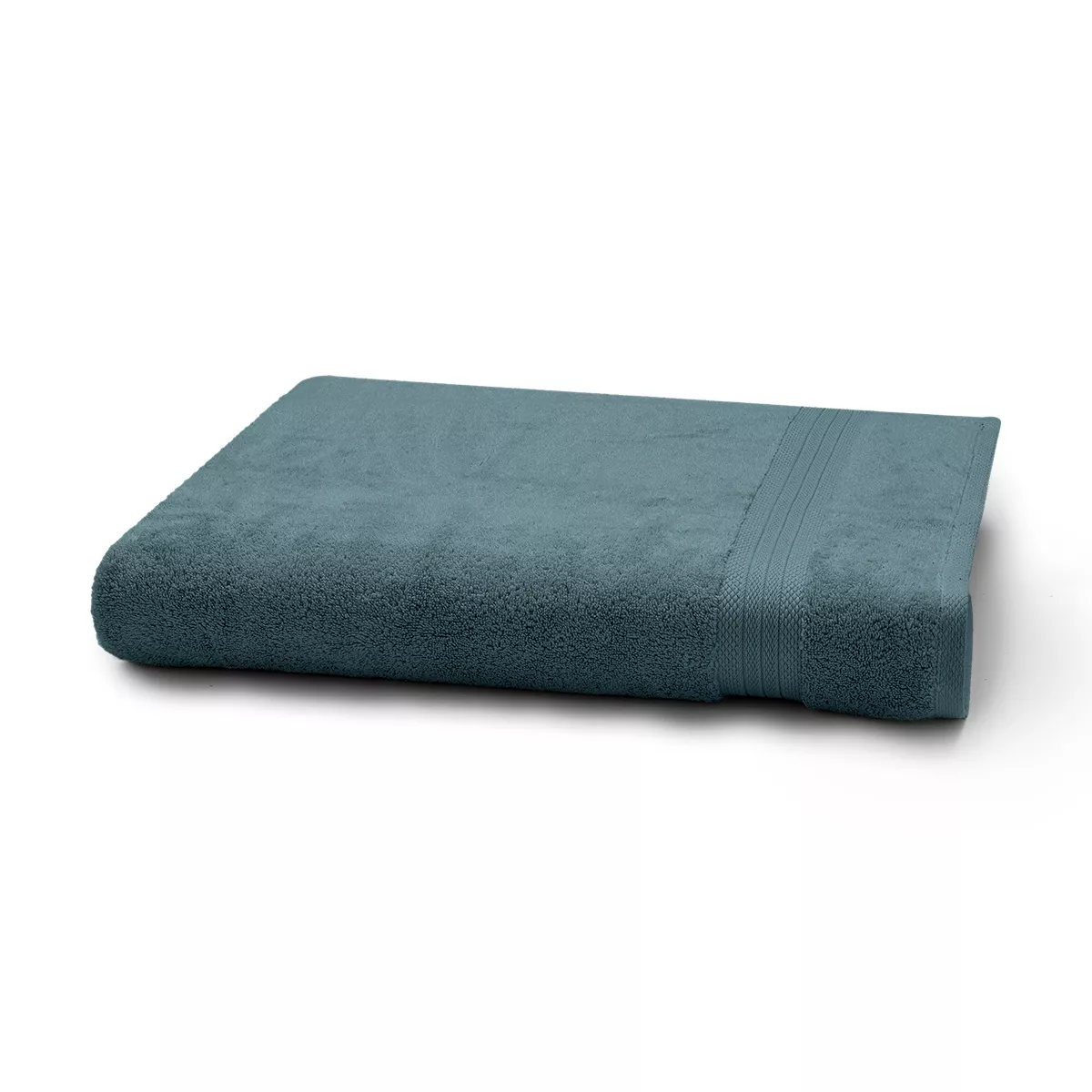 garnier thiebaut Drap de bain pur coton 550 g/m² coloris bleu petrole Elea petrole