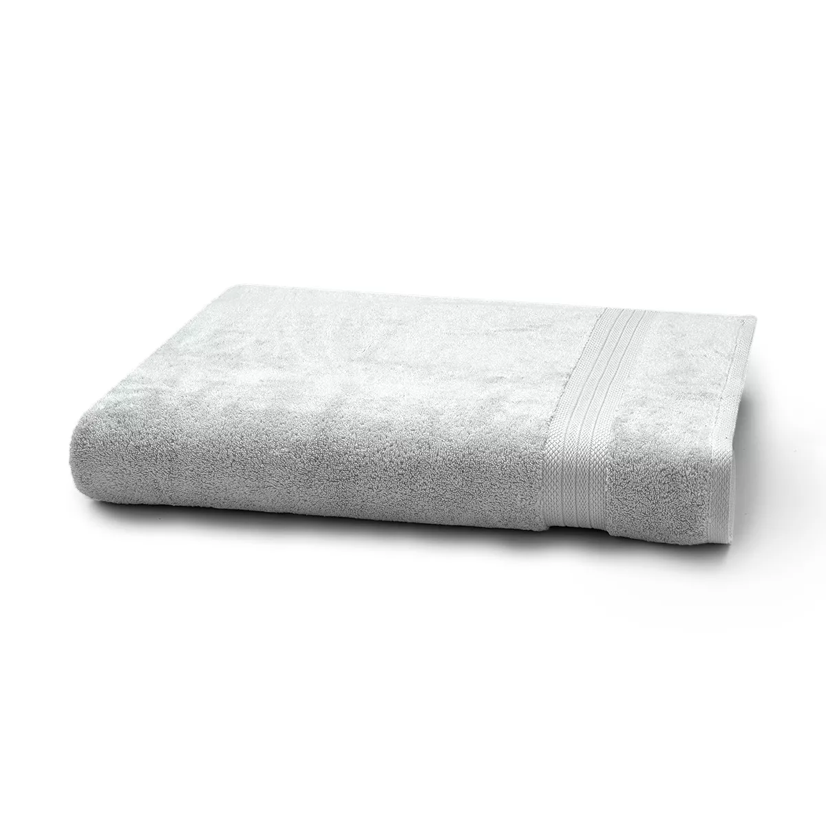 garnier thiebaut Drap de bain pur coton 550 g/m² coloris gris nuage Elea nuage