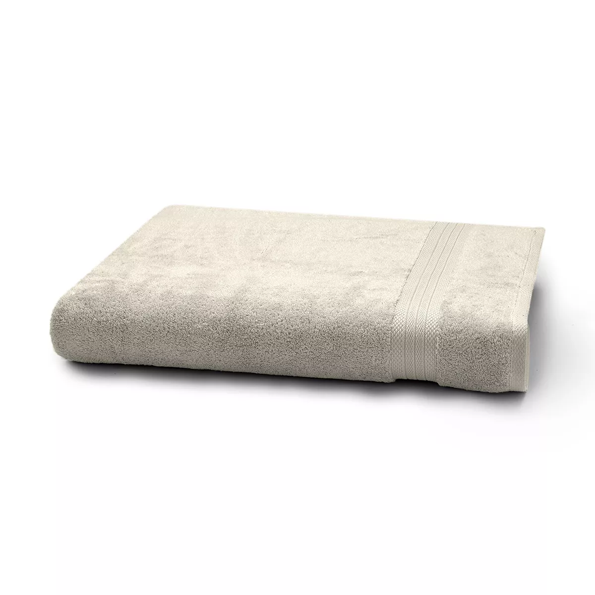 garnier thiebaut Drap de bain pur coton 550 g/m² coloris ivoire ivoire Elea ivoire