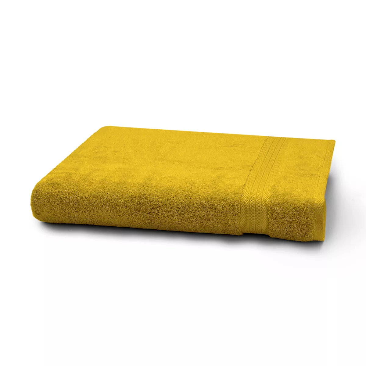 garnier thiebaut Drap de bain pur coton 550 g/m² coloris orange safran Elea safran