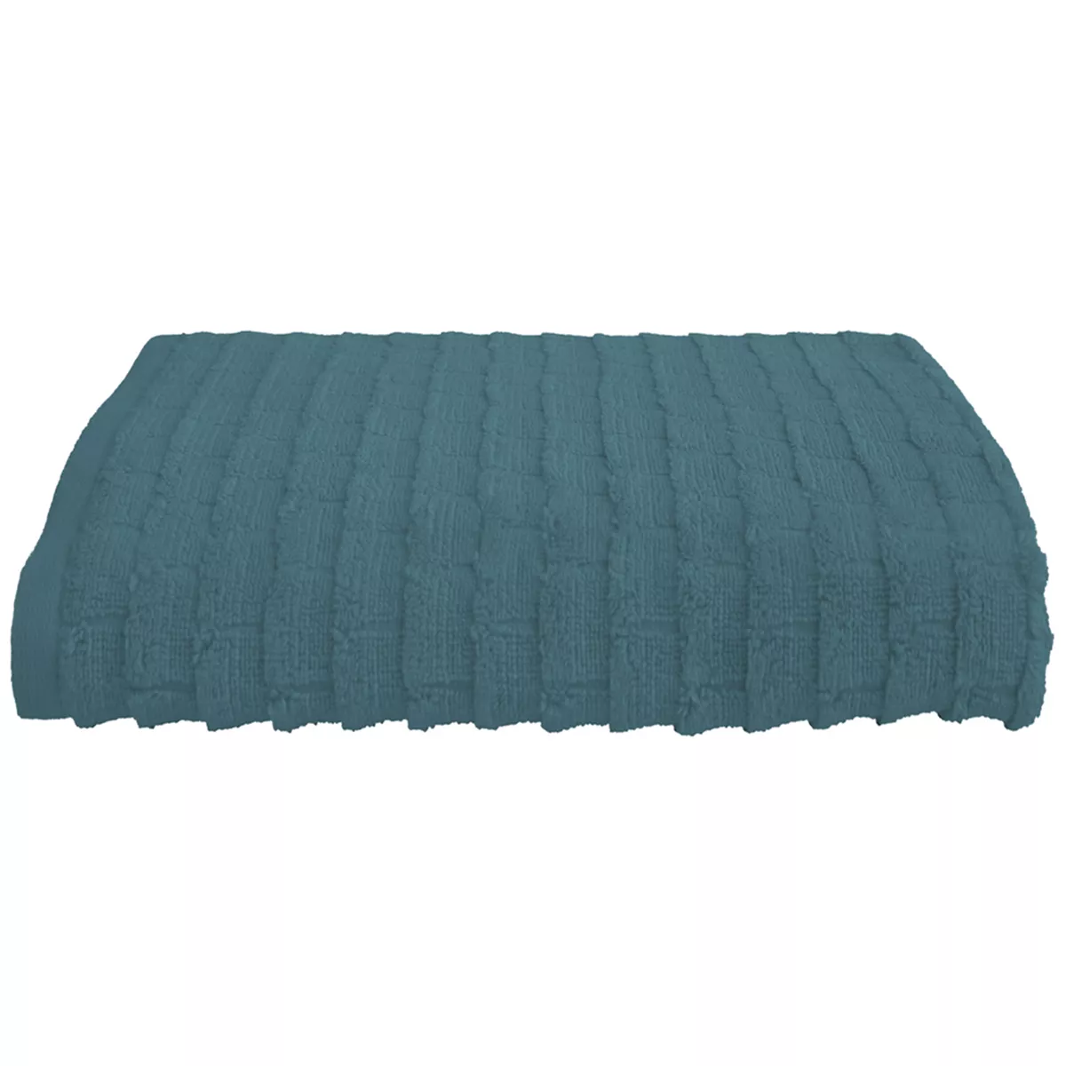 garnier thiebaut Drap de bain pur coton 575 g/m² coloris vert canard Cascade canard