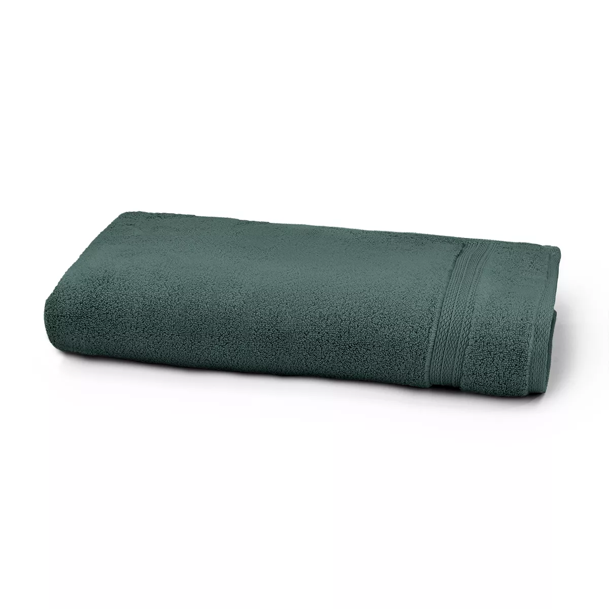 Garnier Thiebaut Drap De Douche Pur Coton 550 G/m² Coloris Anthracite Crepuscule Elea Crepuscule